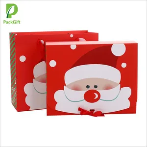 High Quality Christmas Eve Gift Box Favour Present Gifts Candy Boxes Santa Box