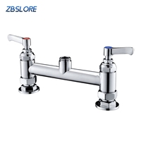 Robinet d'évier de cuisine économie d'eau, ustensiles de cuisine NSF mitigeur chaud/froid