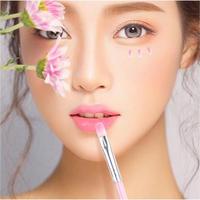 Ensemble de 5 pinceaux de maquillage professionnels roses, ensemble de pinceaux pour estomper les fards à paupières, l'eye-liner, les sourcils, les lèvres, kit de pinceaux de maquillage