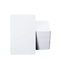 Échantillon gratuit imprimable blanc PVC jet d'encre carte Nfc Rfid Nfc 13.56MHz ISO 14443A carte vierge