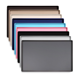 <span class=keywords><strong>New</strong></span> <span class=keywords><strong>Style</strong></span> Custom Anti-Rutsch-Haustier fütterung matte Silikon Wasserdichte Hunde katze Tiernahrung matte Hunde fütterung matten - Product Image 1