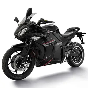 Factory Direct High Speed 5000w Electric Sport Motorcycle For Sale