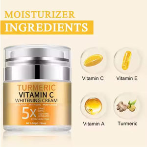 Cosmético <span class=keywords><strong>a</strong></span> base <span class=keywords><strong>de</strong></span> hierbas <span class=keywords><strong>mejor</strong></span> <span class=keywords><strong>noche</strong></span> aligeramiento removedor <span class=keywords><strong>de</strong></span> manchas oscuras cúrcuma acné <span class=keywords><strong>crema</strong></span> y loción para la cara - Product Image 5