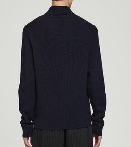 Abaya Cardigan in maglia Basic Wear Pullover da uomo maglieria 1/4 Zip Cardigan Femme Hombre maglieria Homme uomo maglieria - Product Image 3