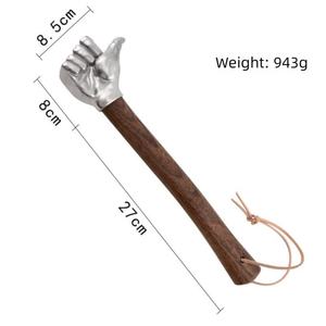 Marteau de camping industriel DIY pour extérieur, poignée ergonomique en bois carbonisé, diamètre de la face de 8,5 cm, garantie 1 an, personnalisable OEM - Product Image 3