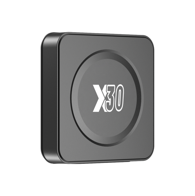 New KMD TX BOX X30 Fiber Opitc Adapter Quad Core 64 Bit 4K HDR Android 12 H.265 10bit Decoding up 8K 22fps Wi-Fi 1year Warranty