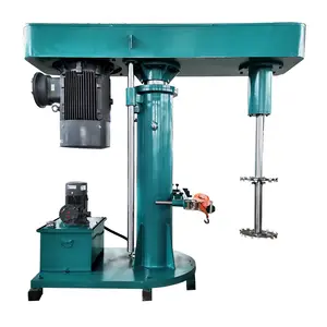 high speed disperser with low speed mixing putty stirrer