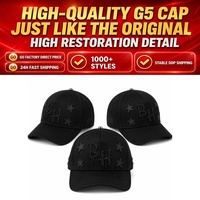 Gorra de Béisbol Personalizada de 5 Paneles de Gamuza con Bordado de Cruz de Llama con Pedrería, Estilo Deportivo Urbano, Letras y Camuflaje