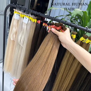 Cabello Virgen 100% Natural con Cutícula Alineada, Textura Lisa Natural, Sin Enredos, Sin Caída, Calidad Premium de Salón - Product Image 1