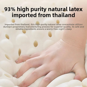 حصير مضغوط ملفوف بالفراغ لاتكس صندوق قطن عالي الجودة عصري قابل للطي فراش غرفة نوم متين - Product Image 5