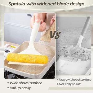 Espátula de Silicona Blanca Resistente al Calor, Utensilio de Cocina - Product Image 3