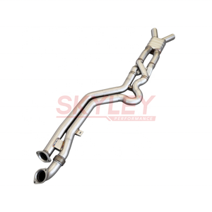 Para BMW S58 3.0T G80 G81 G82 G83 G87 M2 M3 M4 <span class=keywords><strong>2021</strong></span>+ Sistema de escape Catback con válvula de salida central y silenciador trasero con tubo en Z impreso en 3D - Product Image 3