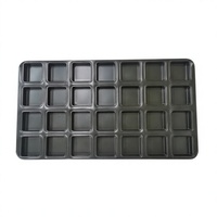 Moule à gâteau carré mini réutilisable en acier aluminisé industriel et commercial Kingbake DZ2590087, antiadhésif et sûr, pour biscuits