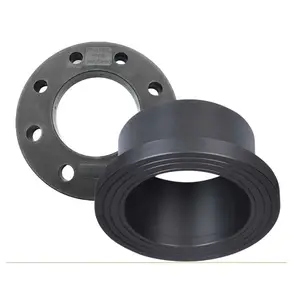 high quality 2 inch HDPE pipe fittings flange pe coupling flange adaptors for butterfly valve