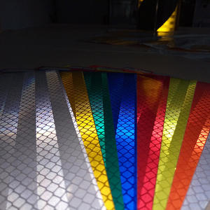 3m 610C PVC أغطية عاكسة من الفينيل لمعان عاكس مخصص لفات مواد عاكسة درجة مدنية فيلم عاكس - Product Image 3