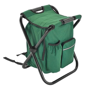 <b>Camping</b> Folding Chair Fishing Chair with Cooler Bag Combine Set Portable Backpack Picnic Tools Bag Hiking Seat <b>Table</b> Bags - Product Image 1