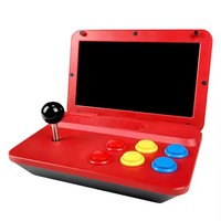 Console de jeu rétro Powkiddy A13 10 pouces avec joystick, architecture A7, processeur quadricœur, simulateur de jeux vidéo