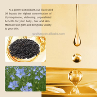 Minyak Biji Hitam Alami 100% Murni, Cold Pressed, OEM, untuk Perawatan Kulit Tubuh, Minyak Biji Jintan Hitam Cold Pressed, Minyak Esensial
