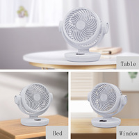 Ventilateur Rechargeable de Circulation 10000mAh ventilateur de Table de bureau intelligent refroidissement minuterie électrique USB ventilateur de circulation d'air de bureau