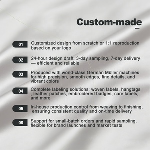 Etiquetas de Tela Personalizadas para Ropa de la Talla S a la XXL, Etiquetas de Tela Duraderas, Etiquetas de Talla Tejidas Personalizadas, Etiquetas de Talla para Ropa - Product Image 5