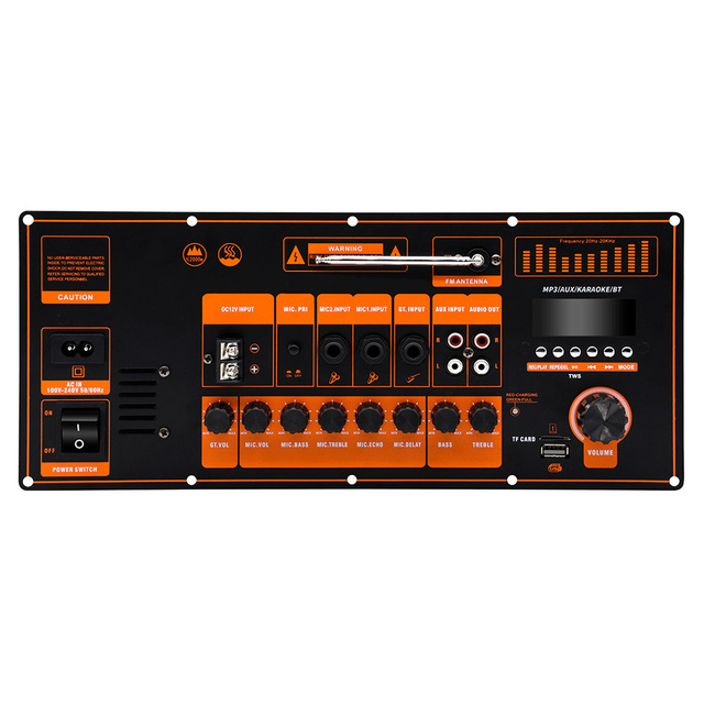 OEM Factory Supply 80W * 1CH Class D Mono Amplifier Pcb Board Audio Circuit  YD-809M-2 -HORIZONTAL