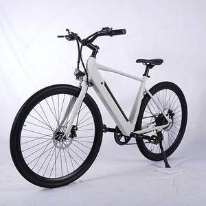 Drop Shipping <span class=keywords><strong>28</strong></span> pollici <span class=keywords><strong>bici</strong></span> <span class=keywords><strong>elettrica</strong></span> da città 36V 7.8Ah 250W Velo elettrique 7 velocità freni a doppio disco elettronica 7 velocità doppio disco - Product Image 1