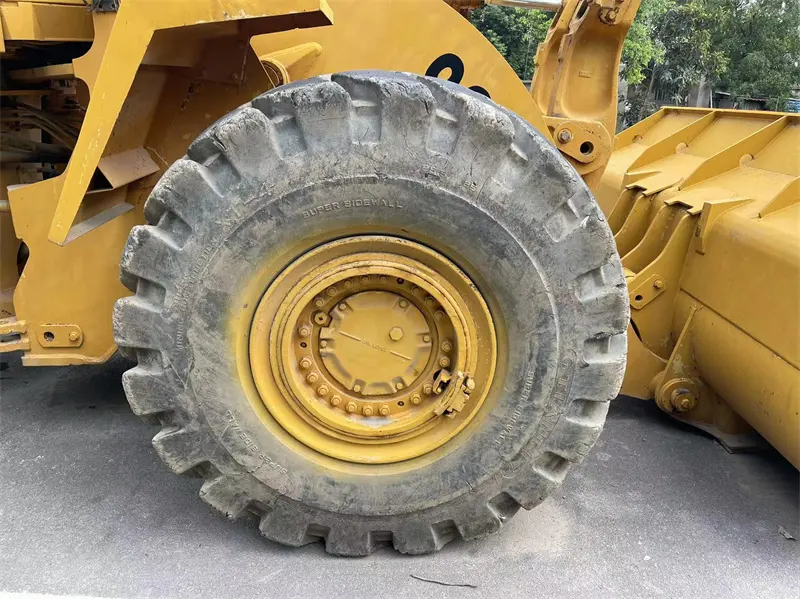 משמש חתול 980F קדמי גלגל Loader קטרפילר טוב ביצועים זול אמריקה חתול 966G 966H גדול קיבולת למכירה