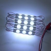 Kit de Lumières de Noël à LED SMD 2835 Haute Luminosité Blanc Chaud Bleu Étanche IP68 12V 1-1,5m de Long avec Fil de Cuivre pour les Fêtes