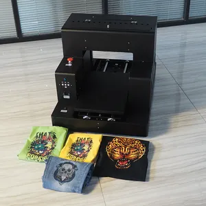 beste betaalbare t-shirt drukmachine Suppliers-Nieuwe Release Leer Stof Uv Flatbed 250X130Cm Beste Betaalbare Dtg Home Made T-shirt Printer