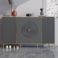 Armoire à chaussures en bois de luxe, design simple et minimaliste, meubles de salon, entrée, balcon, rangement de grande capacité