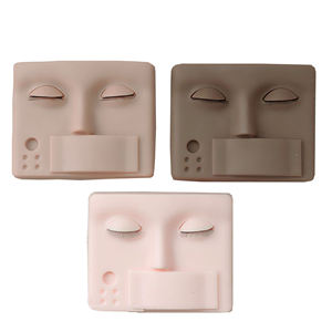 Silicone Lash Mannequin <b>Head</b> Practice <b>Training</b> Tool for Eyelash Extension Beginners - Product Image 5