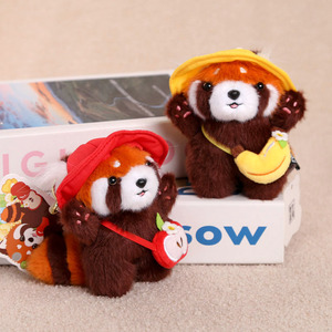 Peluche Panda Rouge Mignon en Fuite, Jouet en Peluche, Poupée pour Machine à Griffes, Cadeau d'Anniversaire, Porte-clés Pendentif, Polyester, Unisexe, 14 ans et plus - Product Image 2