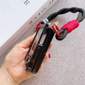 Lanière TPU étui souple pour Samsung Z Flip 7 6 5 4 3 Silicone souple couverture <span class=keywords><strong>de</strong></span> téléphone portable sensation <span class=keywords><strong>de</strong></span> peau <span class=keywords><strong>coque</strong></span> <span class=keywords><strong>de</strong></span> téléphone portable <span class=keywords><strong>Com</strong></span> dragonne - Product Image 3