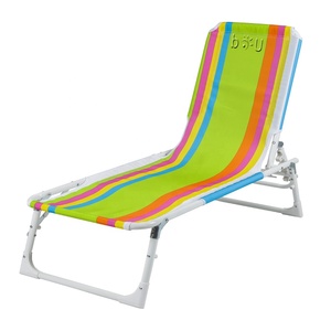 Lettino da spiaggia portatile affidabile ed economico lettino pieghevole in alluminio lettino da campeggio per bambini - Product Image 3