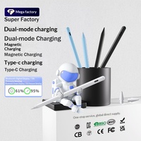 Stylet capacitif de deuxième génération pour iPad Pro Air Mini, recharge magnétique, stylet en plastique pour écran tactile
