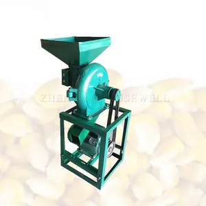 Industrielle mittelgroße Maiskorn-Zerkleinerung maschine für Tierfutter Fein zerkleinerte Mais maschine