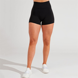 Eation OEM Taille haute <span class=keywords><strong>Tropa</strong></span> Deportiva Mujer Short d'été pour femme Ceinture large Short de cycliste - Product Image 4