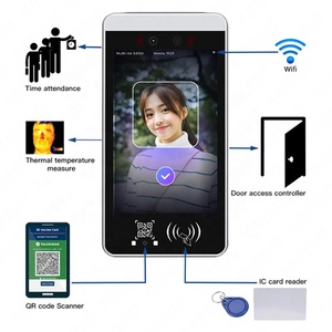 กล้องจดจำใบหน้า Wifi อุปกรณ์ไบโอเมตริกซ์ ระบบจดจำใบหน้า ระบบควบคุมการเข้าออก สำหรับบันทึกเวลาเข้าออกของพนักงาน - Product Image 3
