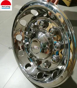 Huiying निर्माता व्हील कवर 22.5 इंच बस के लिए hubcap व्हील केंद्र कवर 225