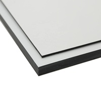 Paneles ZWM 3mm 4mm ACM Dibond ACP panel compuesto de aluminio de color sólido decorativo
