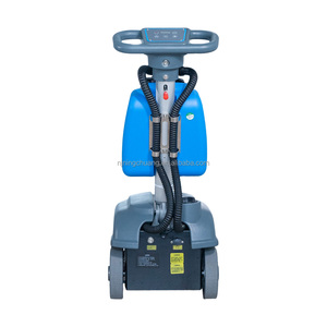 Nettoyeur de sols électrique portable NC-X15, 24 V, alimenté par batterie, pour béton, industriel, manuel, petit balai à main pour sols - Product Image 5