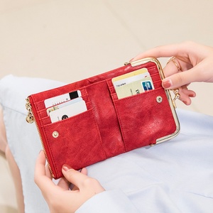 Boshiho Customized Coin Pouch Pu Coin Holder <b>Purse</b> Fashion Leather Wallet Card Holder for Women - Product Image 3
