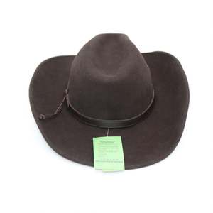 ND116 Sombrero de Copa Australiano 100% Lana para Adulto Unisex con Banda Ancha, Flor de Fieltro y Lazo, Todas las Estaciones CD - Product Image 5