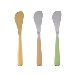 Couteau à fromage à beurre en métal en acier inoxydable réutilisable fait à <span class=keywords><strong>la</strong></span> main couteau à farce de cuisine bon marché en gros pour <span class=keywords><strong>la</strong></span> cuisson outil de pâtisserie - Product Image 1