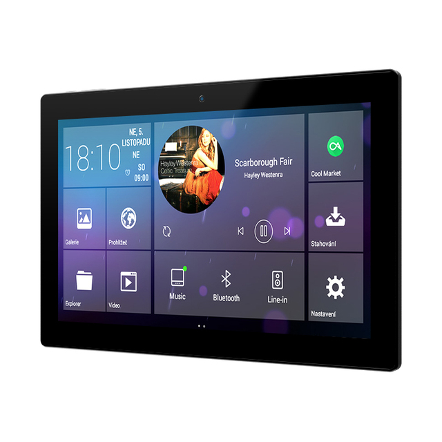 Android Touchscreen Smart Home Dashboard Automation Home System Smart AC Power 10 Inch Linux Monitor
