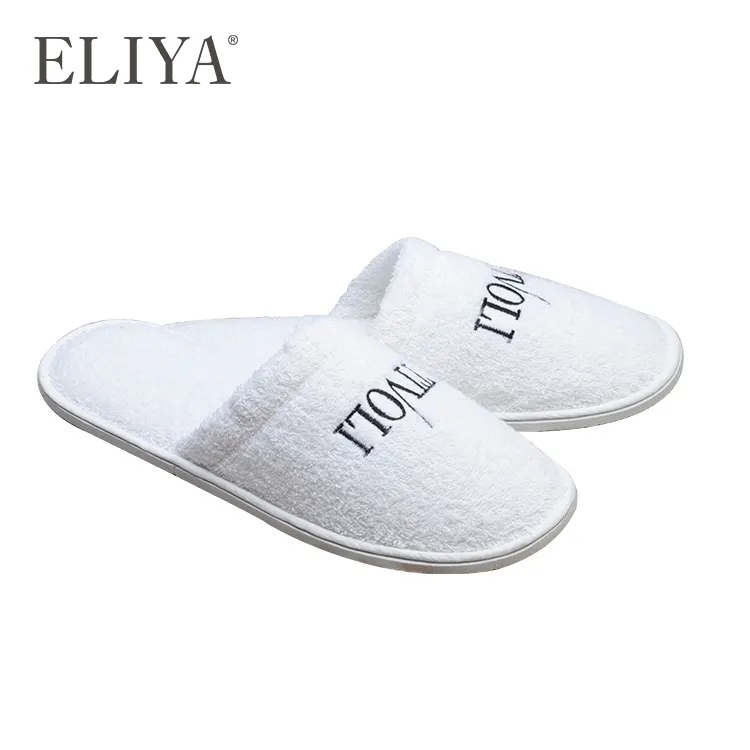 Cheap High Quality Disposable 100% Cotton Slippers For Hotel Guests Slipper