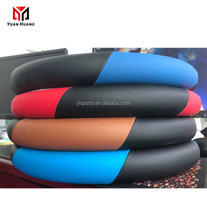 JQ133 Coprivolante in Pelle per Auto, Accessorio Decorativo per Interni Auto - Product Image 5