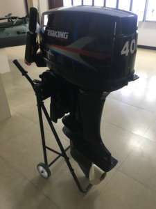 Moteur marin hors-bord 40HP 2 temps refroidi par eau Réservoir externe de 24 litres pour la navigation de plaisance, <span class=keywords><strong>essence</strong></span> et électricité neuves et d'<span class=keywords><strong>occasion</strong></span> Options de carburant - Product Image 5