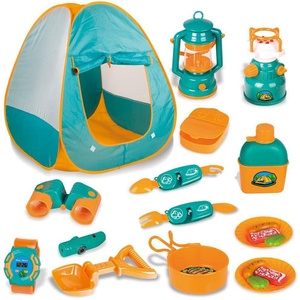 Herramienta de juguete para acampar Juego de campamento al aire libre Kit de supervivencia con tienda grande - Product Image 3
