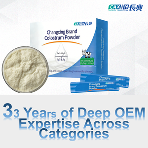 ผงนมน้ำเหลือง ปริมาณใน 100 กรัม: อิมมูโนโกลบูลิน IgG 8.4 กรัม - Product Image 1